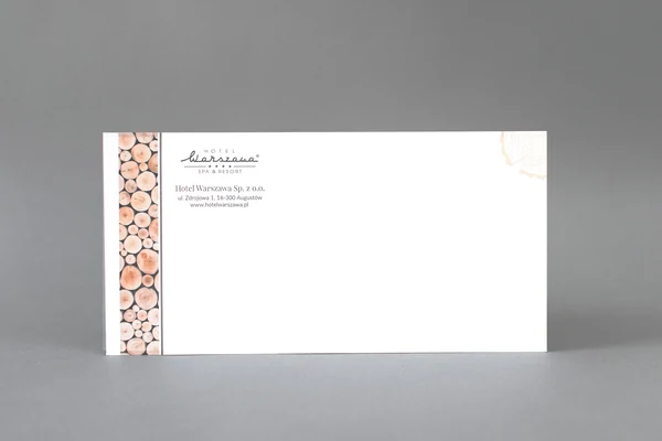 Hotel Warszawa sp. z o.o. Business envelopes - DL