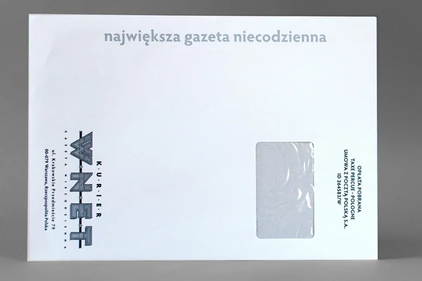 Kurier WNET - Gazeta Niecodzienna Business envelopes - C4