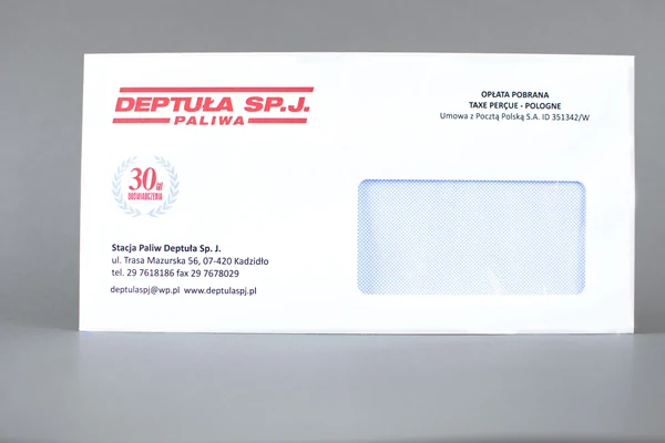 Deptuła. S.j. Stacja paliw Business envelopes - DL