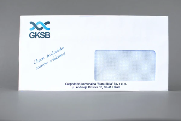Stara Biała sp. z o.o. Gospodarka komunalna Business envelopes - DL