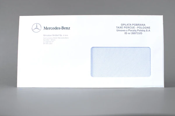 Mercedes-Benz Autoryzowany Dealer Business envelopes - DL