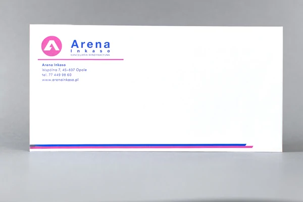Arena Inkaso - kancelaria windykacyjna Business envelopes - DL