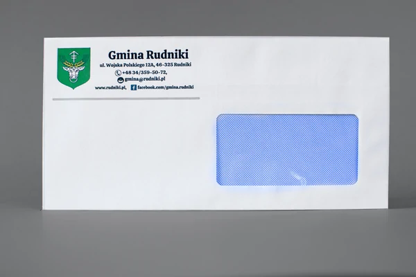Gmina Rudniki Business envelopes - DL