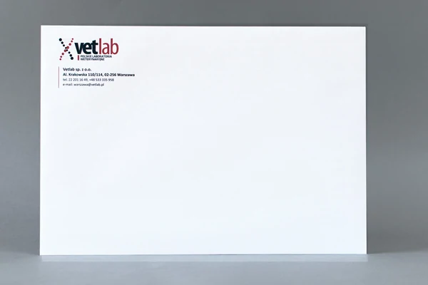 Vetlab sp. z o.o. Business envelopes - C4
