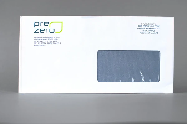 PreZero Recycling Wschód sp. z o.o. Business envelopes - DL
