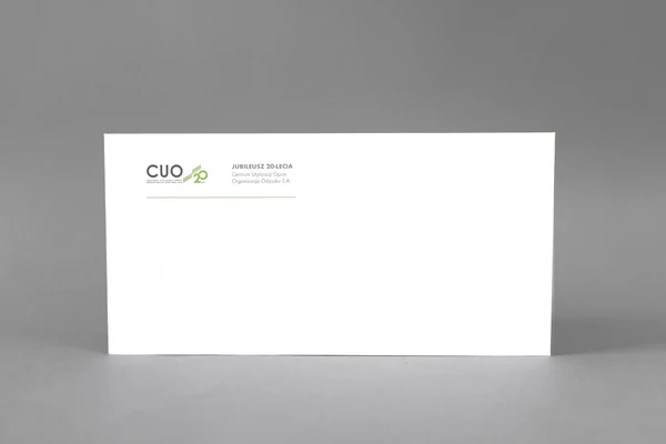 Centrum Utylizacji Opon Organizacja Odzysku S.A. Business envelopes - DL