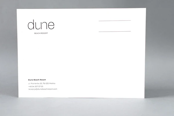 Dune Beach Resort Business envelopes - C5