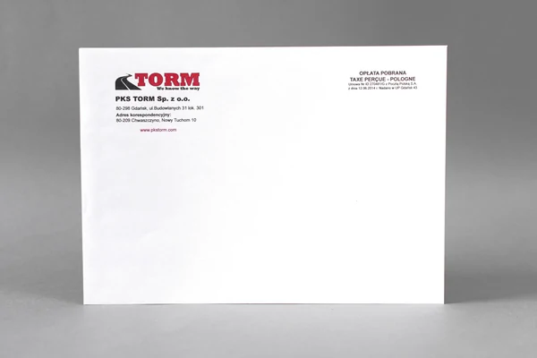 PKS TORM sp. z o.o. Business envelopes - C5