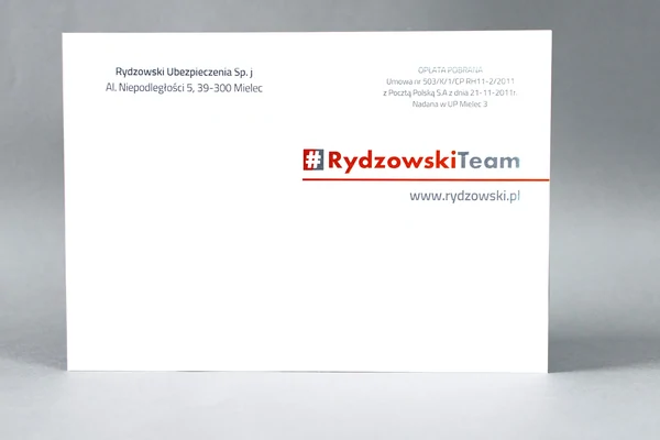 RYDZOWSKI Ubezpieczenia | rydzowski.pl Business envelopes - C5
