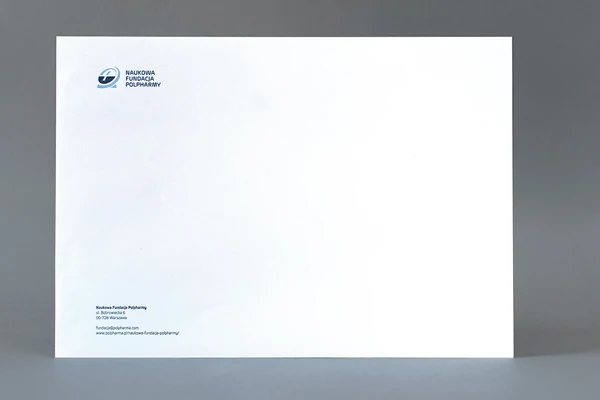 Naukowa Fundacja Polpharmy Business envelopes - C4
