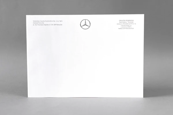 Mercedes-Benz Sobiesław Zasada Automotive Business envelopes - C4