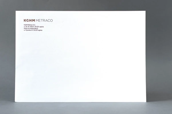 KGHM Metraco S.A. Business envelopes - C4