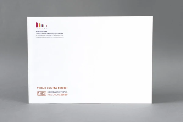 Stowarzyszenie Łódzkie Hospicjum dla Dzieci – ŁUPKOWA Business envelopes - C4