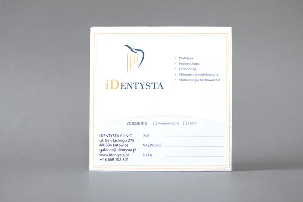 iDentysta Clinic Business envelopes - CD/DVD