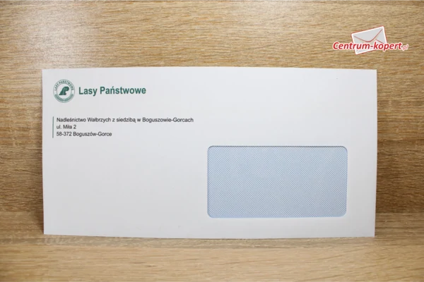 Lasy Państwowe Business envelopes - DL