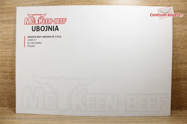 McKeen-Beef Ubojnia sp. z o.o. Business envelopes - B5