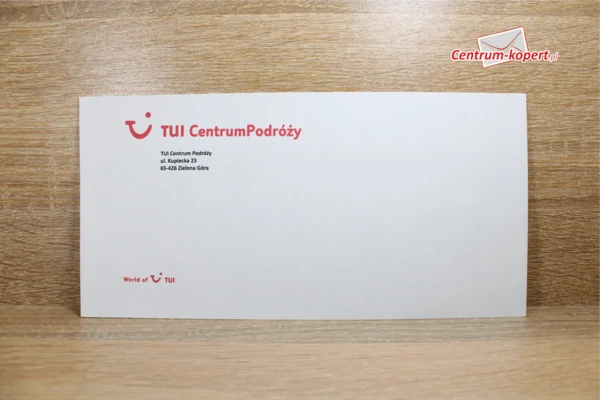 TUI Centrum Podróży Business envelopes - DL