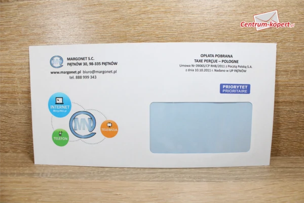 MargoNet s.c. Business envelopes - DL