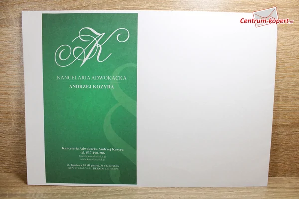 Kancelaria Adwokacka - Andrzej Kozyra Business envelopes - C5