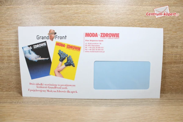 Moda na zdrowie Business envelopes - DL
