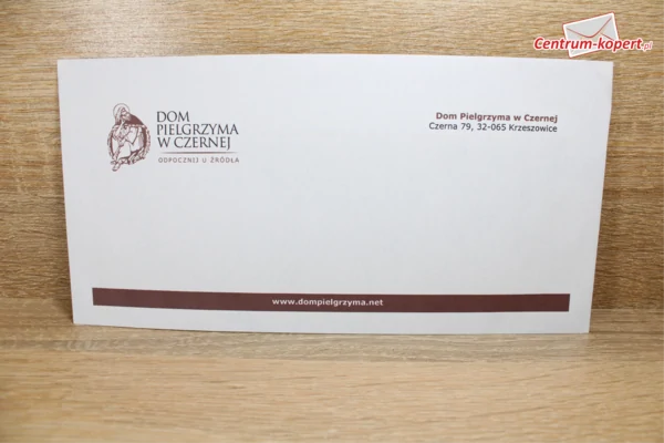 Dom Pielgrzyma w Czernej Business envelopes - DL