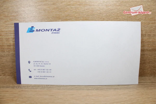 Elmontaż sp. z o.o. Business envelopes - DL