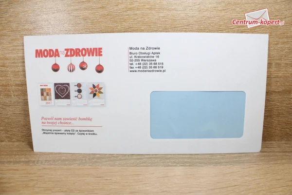 Moda na zdrowie Business envelopes - DL