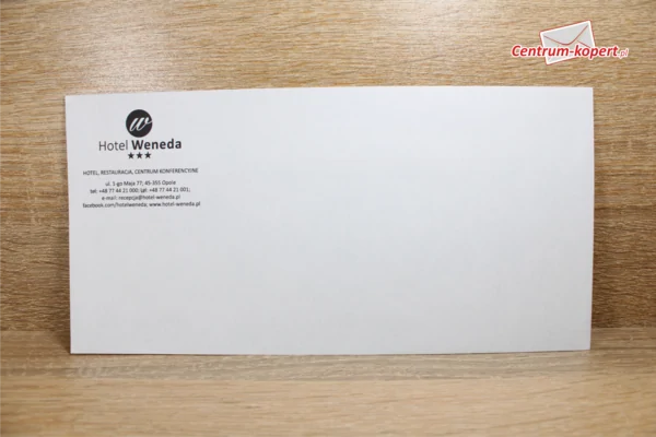 Hotel Weneda Business envelopes - DL