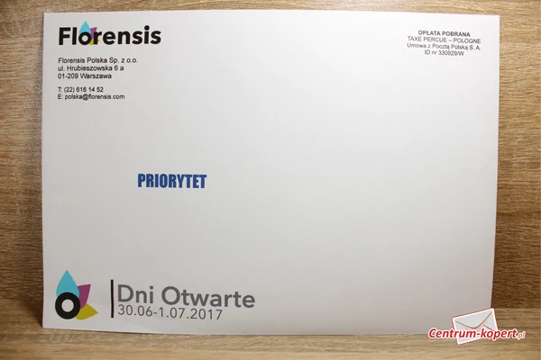 Florensis Polska sp. z o.o. Business envelopes - C5