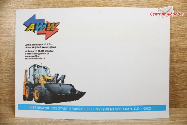 Adam Wojciech Warczygłowa Business envelopes - C6