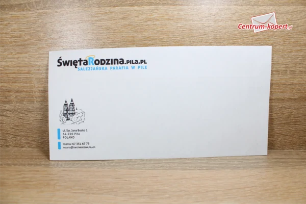 Parafia Świętej Rodziny w Pile Business envelopes - DL