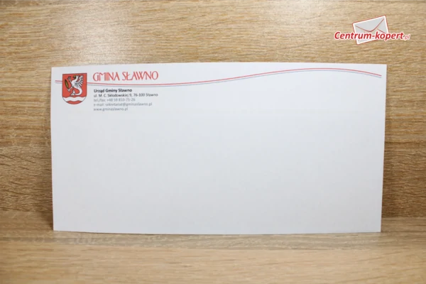 Gmina Sławno Business envelopes - DL