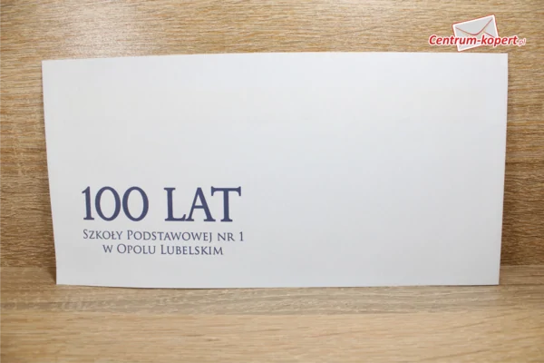 Szkoła Podstawowa nr 1 w Opolu Lubelskim Business envelopes - DL