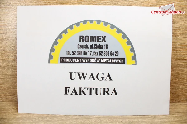 P.P.U.H. Romex Kazimierz Rompkowski Business envelopes - C6
