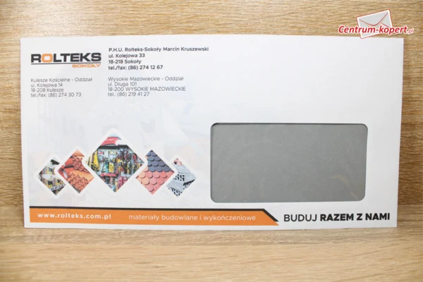 ROLTEKS Sokoły Business envelopes - DL