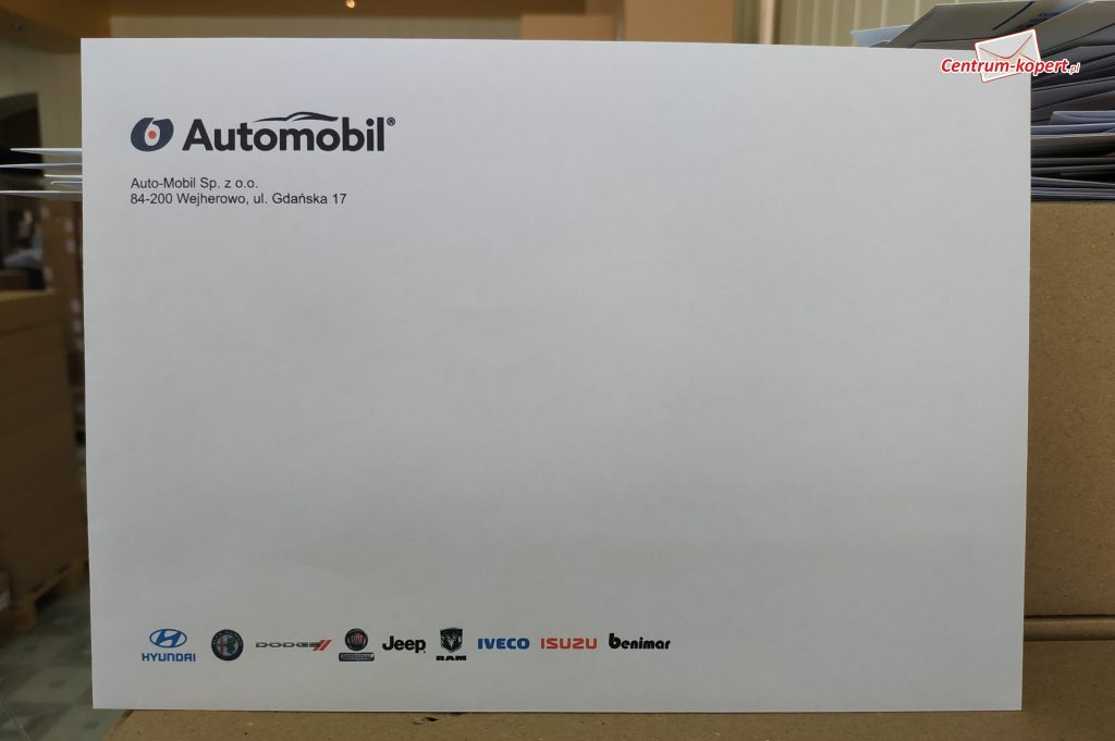 Firma Auto-Mobil - Koperta C5 HK