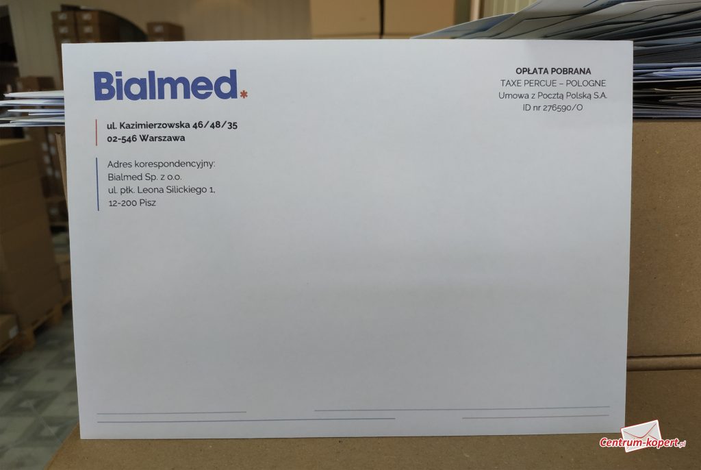 Firma Bialmed - Koperta C5 HK