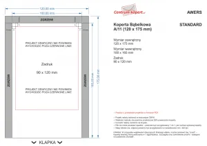 Rysunek techniczny - A11 standard - AWERS