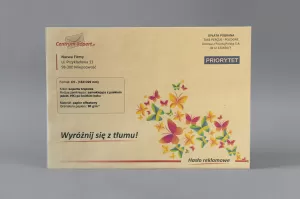 Koperty C5 z nadrukiem | Krótki bok | Pasek samoprzylepny | Brązowe | 90 g/m2