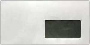 Koperty DL HK - okno prawe 45x90 mm - (z paskiem samoprzylepnym) biała 80 g/m2