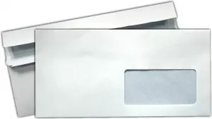 Koperty DL - okno prawe 45x90 mm - SK (samoklejące) biała 75 g/m2