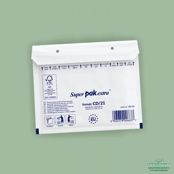 Envelopes padded CD