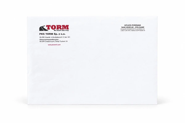 PKS TORM sp. z o.o. Firemní obálky - C5