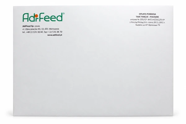 AdiFeed sp. z o. Ó. Firemní obálky - C5