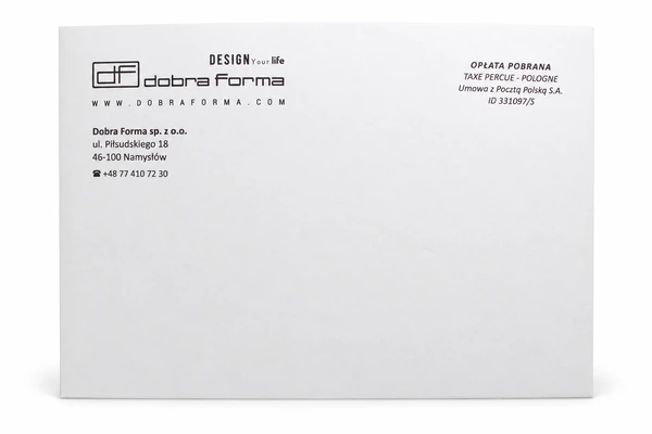 DOBRA FORMA sp. z o.o. Firemní obálky - C5