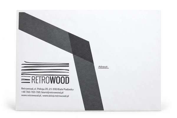 Retrowood Corporate obálky - C5