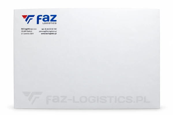 FAZ Logistics sp. z o. Ó. Firemní obálky - C5