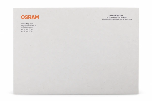 Osram, Osram Licht AG Ekologické obálky - C5