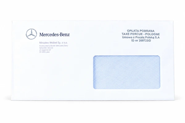 Obálky autorizovaného prodejce Mercedes-Benz - DL