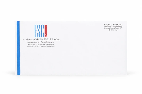 Obálky společnosti ESC S.A. - DL